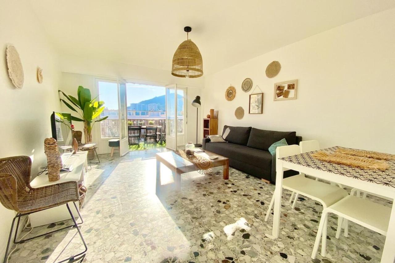 Vue Mer Au Carre D'Or De Ajaccio - Parking, Wifi Apartment Bagian luar foto